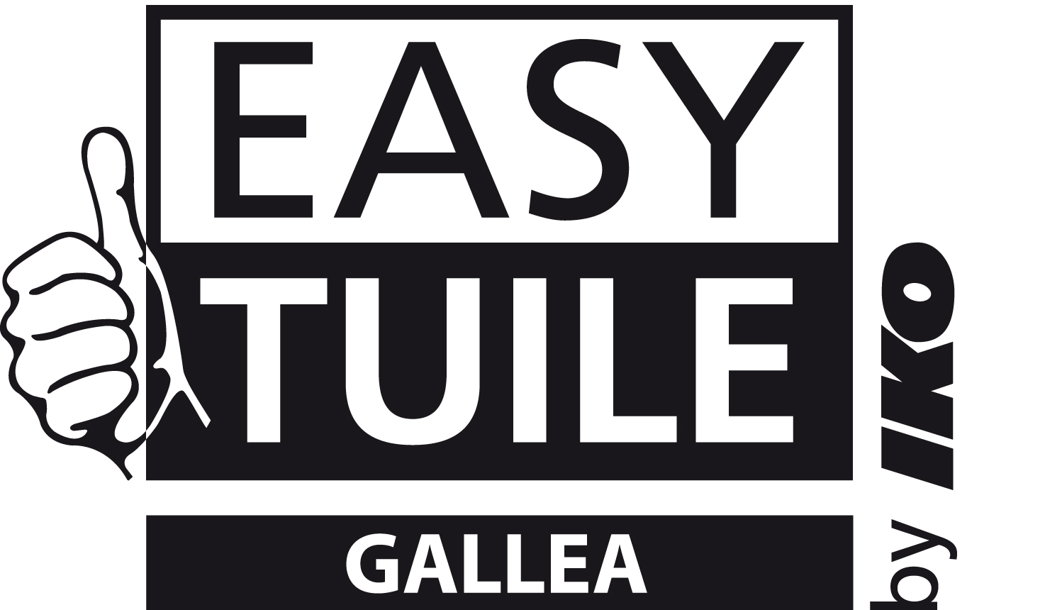 EASY-Tuile GALLEA logo: concept de panneaux - tuiles modulaires